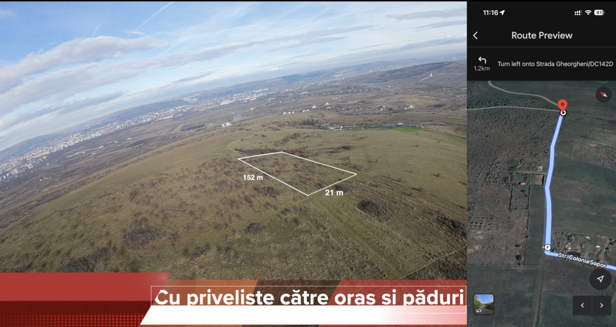 Teren Intravilan, Strada Colonia Sopor CJ 400482