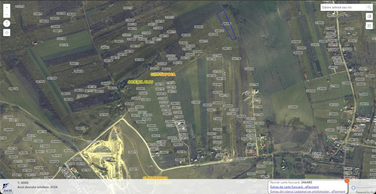 Comision 0. Teren Intravilan, zona Strada Colonia Sopor CJ 400482