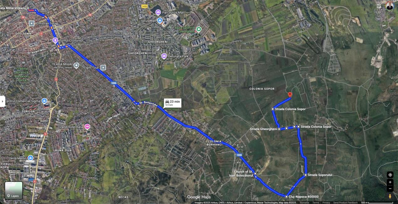 Comision 0. Teren Intravilan, zona Strada Colonia Sopor CJ 400482