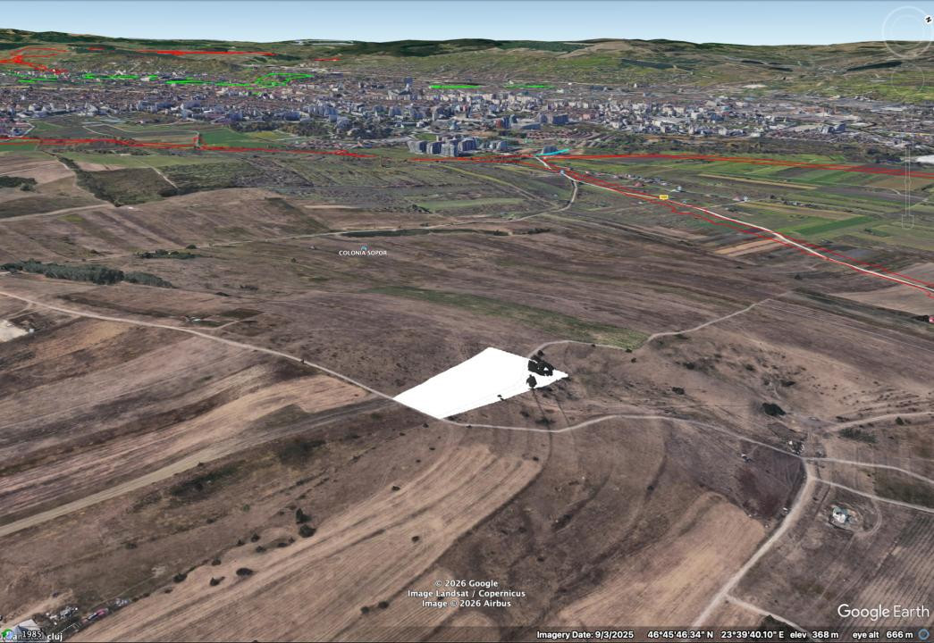 Comision 0. Teren Intravilan, zona Strada Colonia Sopor CJ 400482