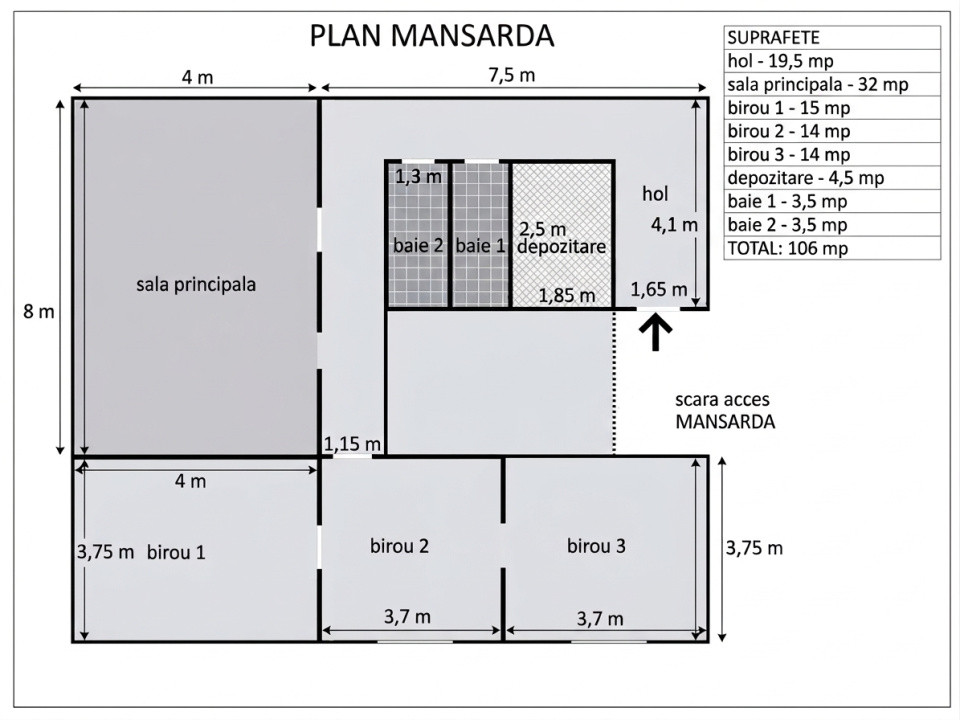 Spatii de birouri moderne - 4 niveluri - Gh. DOJA - Imperial! 