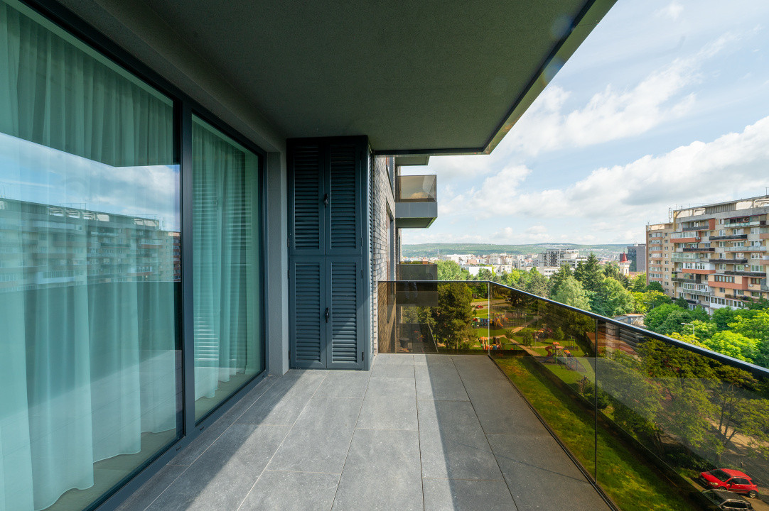 Apartament de lux, terasă panoramică, Herculane 1–Gheorgheni